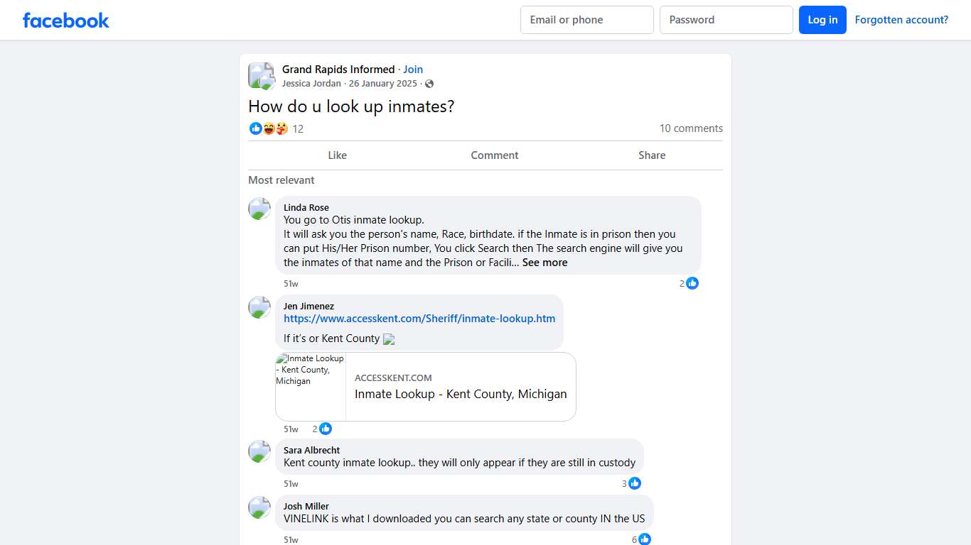 Grand Rapids Informed | How do u look up inmates | Facebook
